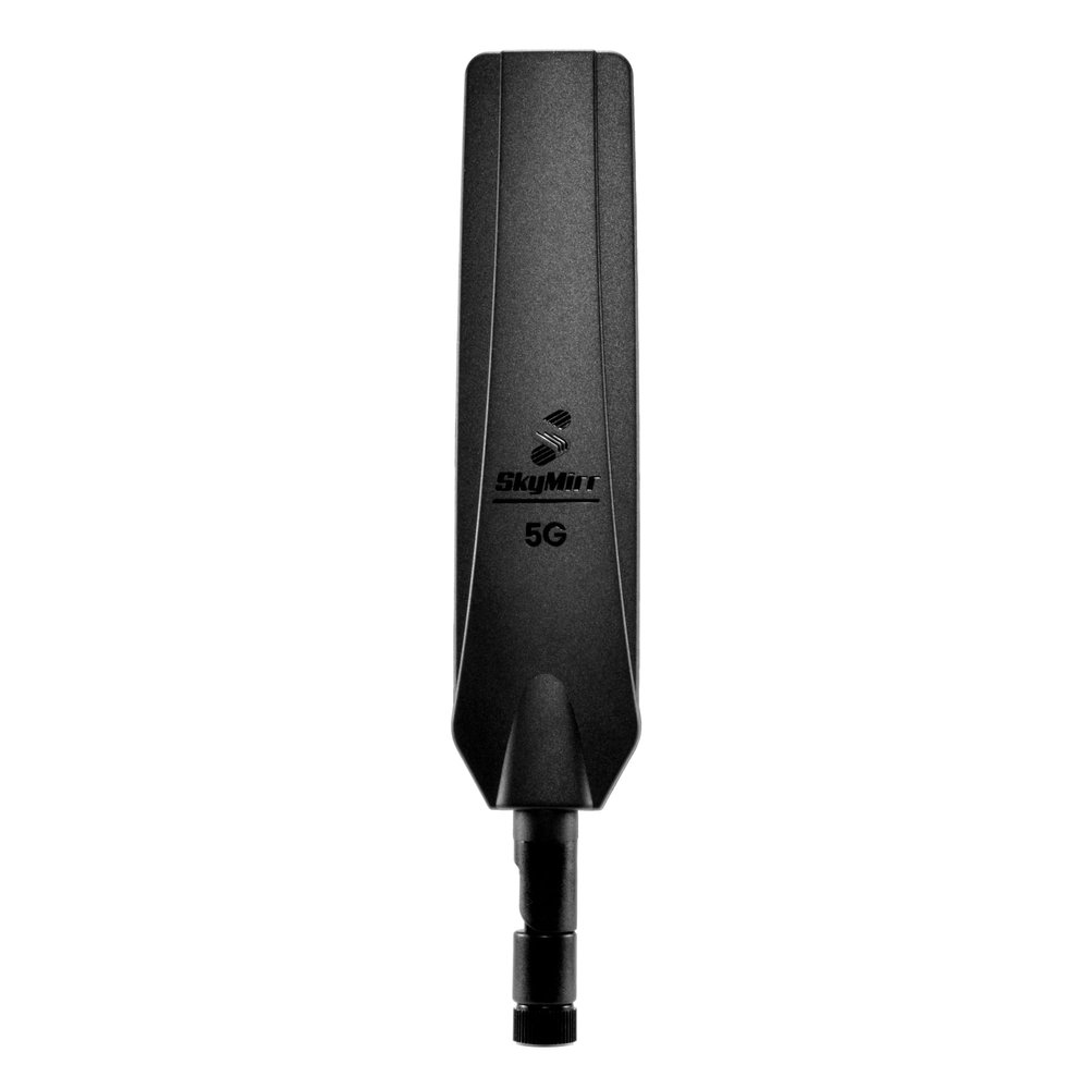 SkyMirr SkyBlade 4G LTE/5G Ultra Broadband Omni Antenna, 7 x 2 x 0.38 inches (at 90 Degree Hinge)