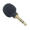 Holibanna Mini Stereo Microphone for and Chatting Mobile Phones and Laptops Portable Black Mic for Easy Use and Improved Audio Quality view 1