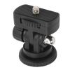 Monitor Ball Head, Compact and Portable, Rubber Pad Design, Multi Interface, 180 Degree Adjustment, Lightweight ABS Material, for Camera, Monitor, Lighting, with 1/4 Screw view 3