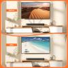in Wall Cable Concealer Kit with Brush Wall Plate,Recessed Outlet Box,9ft Cord,2 Gang Pass Through Wire Hider for TV Cable Management,HDMI Cables and Home Theater Systems view 4