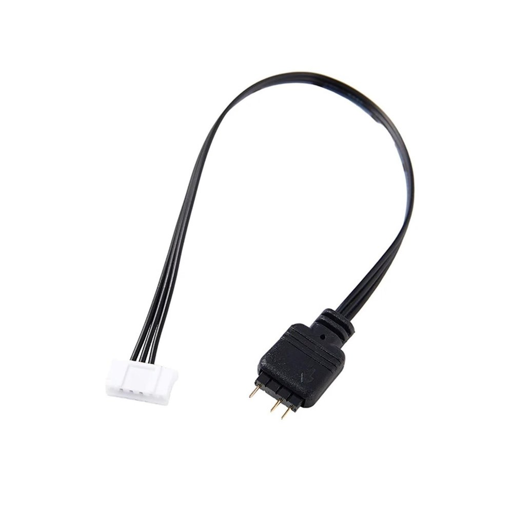 ACGTUY 17CM 5V 3Pin ARGB Interface Adapter 4/6PIN Ja-ck Adapter Cable for COOLMOON Controller Compatible with ARGB L*/ED Strips(A)