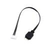 ACGTUY 17CM 5V 3Pin ARGB Interface Adapter 4/6PIN Ja-ck Adapter Cable for COOLMOON Controller Compatible with ARGB L*/ED Strips(A) view 1
