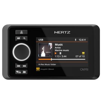 Hertz Marine Capri HD1 Optional Remote Control with Display for Capri