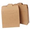 Abaodam 100pcs Brown Kraft Paper Cd Sleeves for Disc Storage Media Envelopes for Home and Business Use view 1
