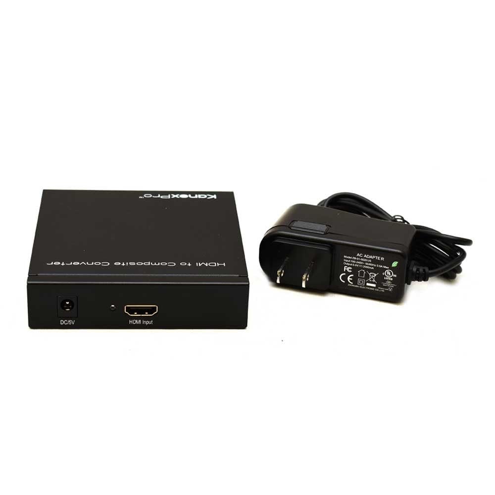 Boat HDMI to Composite w/Audio Converter HDRCA | 4 x 4 Inch
