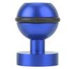 aqxreight Base MountHot Shoe MountMetal Diving Light Bracket Action Camera Base Hot Shoe Mount 4 Screw Hole MountHot M MountBall Hot Mount (Blue) view 2