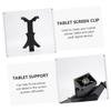 ELAYARD Tablet Clamp Holder for Car Headrest Adjustable Phone Fixation Clip Anti-Slip Design Compatible Tablets and Smartphones for Backseat Use view 2