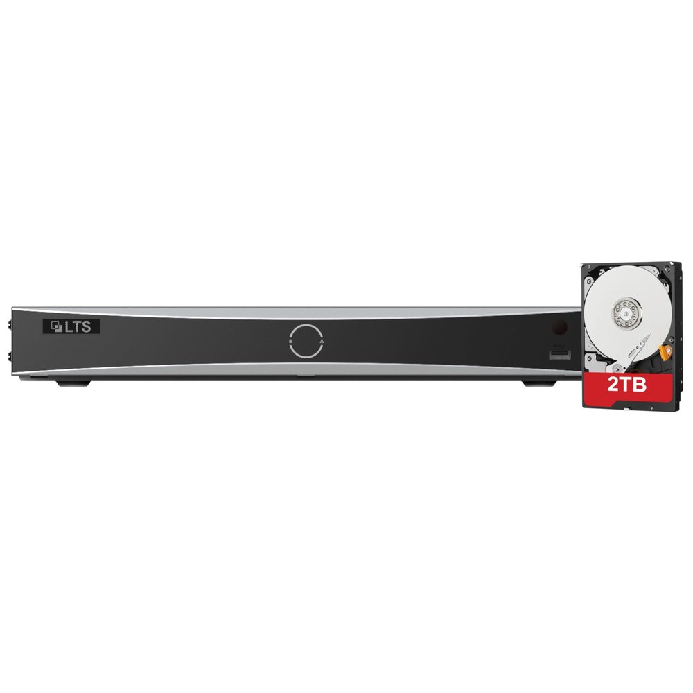 LTS LTN8616D-P16N 16 Channel PoE NVR 32MP H.265+ Human and Vehicle Detect (LTN8616D-P16N-2TB)