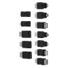 aqxreight Pack of 12 Pcs Multiple USB2 0 Adapters Micro M Fem Converters Connectors USB2 0 A Converter USB A C Plug and Variety USB view 4