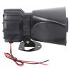 130DB Siren Speaker High Power Alarm Horn 60W Clear Sound Indoor Outdoor Security System ABS Plastic Shell Iron Bracket Supermarket Construction Site (DC24V) view 2