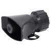 130DB Siren Speaker High Power Alarm Horn 60W Clear Sound Indoor Outdoor Security System ABS Plastic Shell Iron Bracket Supermarket Construction Site (DC24V) view 4
