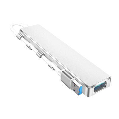 ELAYARD 1pc USB Hub Ports Expansion Adapter for Laptop Splitter Type- Supply Practical USB Hub for Office and Home Use