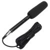 aqxreight Recording MicrophoneInterview HighSensitivity Interview Microphone Wired Recording Portable Mic for Camera Microphone Sensitivity MicMini (Black 28cm) view 4