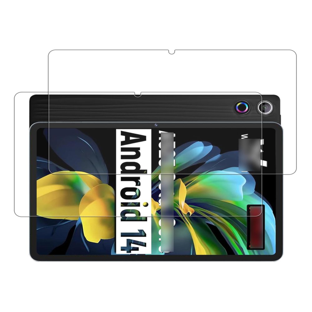 BOVUGAC [2 Pack] Screen Protector for ROWT A10 Android Tablet 10 Inch Tempered Glass Film, Screen Protector Anti-Scratch & Sensitive & 9H Hardness
