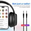 YUFFUN Rechargeable and Portable Personal FM Radio Headphones with Best Reception, Wireless Headset Radio Ear Muffs for Jogging, Mowing, Cycling, Meeting FM Receiver - Upgrade Type-C view 4