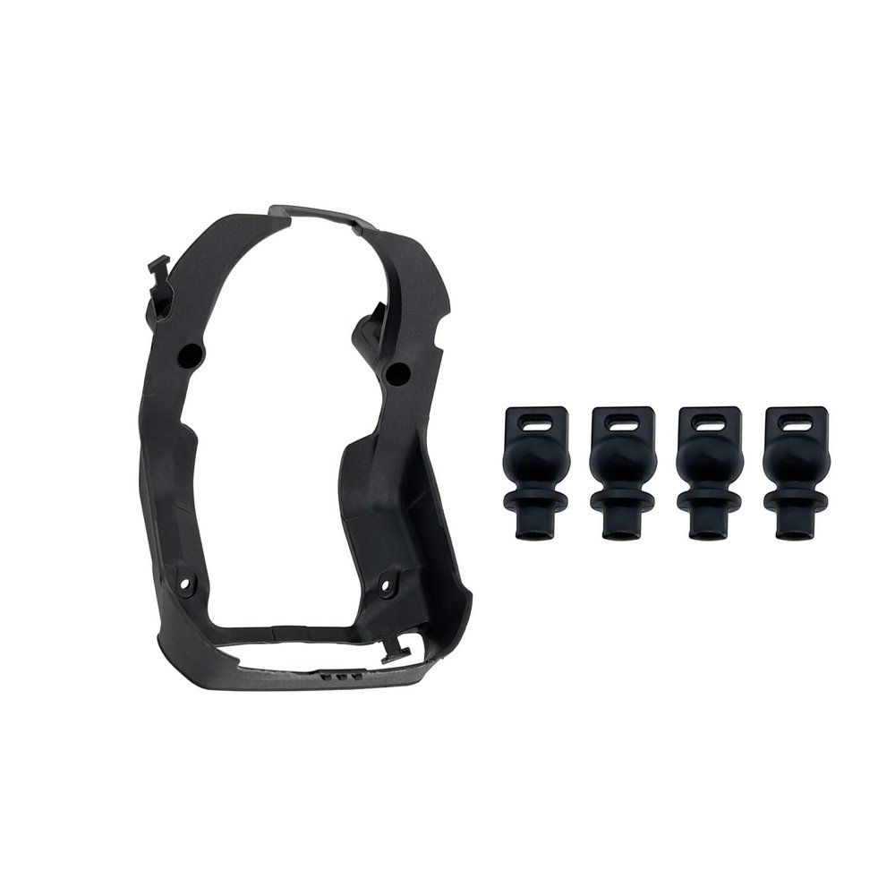 ZWLLKJGS Gimbal Shock Absorber Upper Bracket+Shock Damper Balls Replacement Parts for DJI Air 3 Gimbal Camera Rubber Damper Spare Parts Drone Accessories