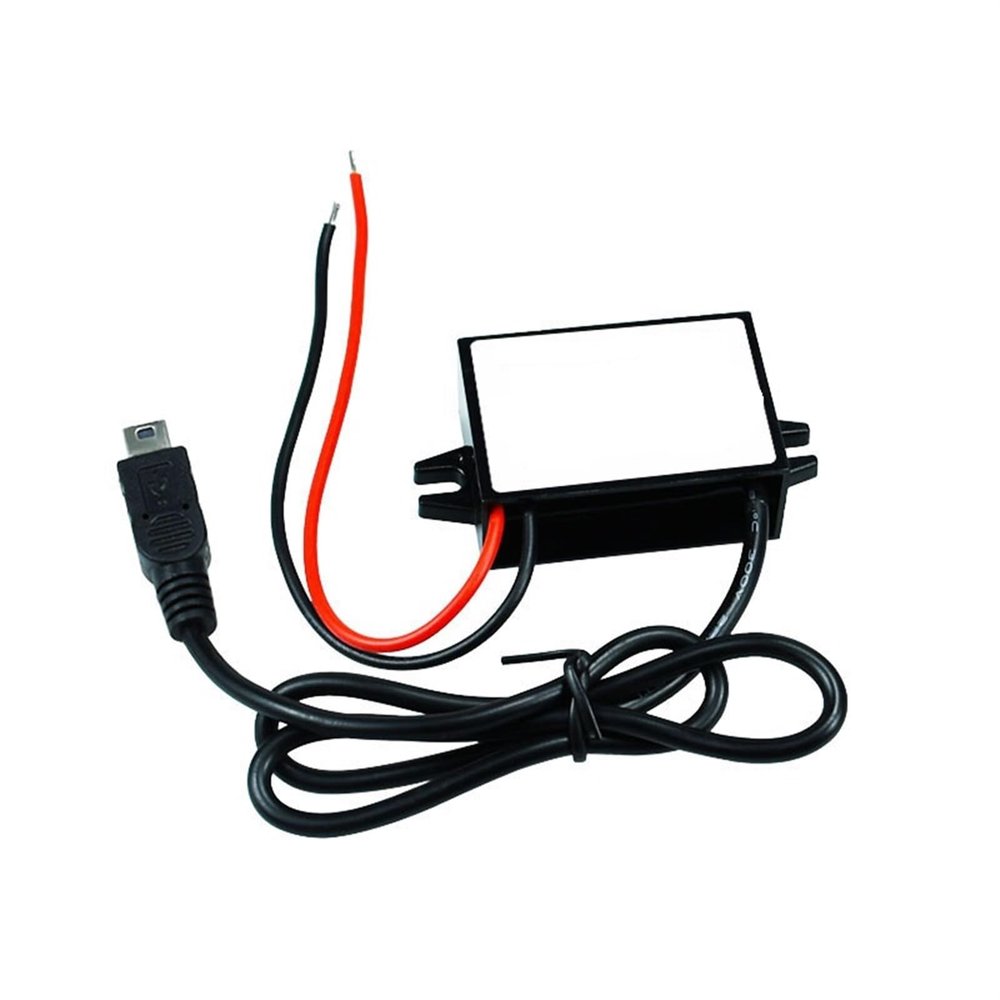 12V 24V 36V 48V 60V 72V to 5V 3A Inverter Converter Mini Micro Female USB Car Phone Charger Adapter for GPS DVR Recorder(Mini USB,DC 11-55V)