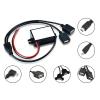 12V 24V 36V 48V 60V 72V to 5V 3A Inverter Converter Mini Micro Female USB Car Phone Charger Adapter for GPS DVR Recorder(Mini USB,DC 11-55V) view 3