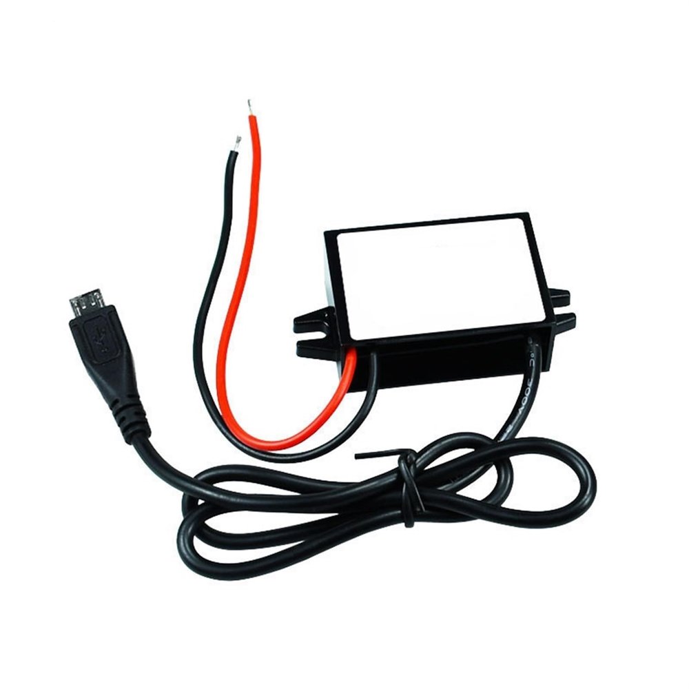 12V 24V 36V 48V 60V 72V to 5V 3A Inverter Converter Mini Micro Female USB Car Phone Charger Adapter for GPS DVR Recorder(Micro USB,DC 20-60V)