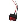 20pcs Push Button Switch Small car Circuit Wire Speaker Electrical mini Boat Shape Round line(Brown) view 1