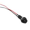 20pcs Push Button Switch Small car Circuit Wire Speaker Electrical mini Boat Shape Round line(Brown) view 3