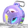 EBODA Bluetooth Shower Speaker, IP67 Waterproof Portable Wireless Small Speakers, Floating, 24H Playtime for Home, Beach, Pool, Kayak, Hiking, Boat Accessories, Gifts for Women, Girls - Purple view 1