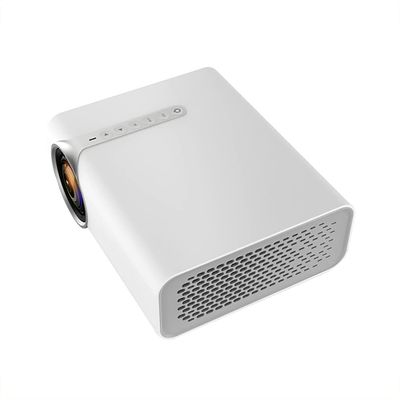 MVUYO LED With 1080P Projector For Home Theater System YG530 Portable Movie Video Player(YG530 White)