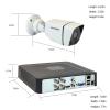 HIKJBSET 5MP Security Camera System with Motion Detection, 4CH 5IN1 AHD TVI CVI Analog Video DVR Recorder w/4 HD 1920TVL 1080P Indoor Outdoor Weatherproof CCTV Camera, Remote Access,1TB Hard Drive view 4