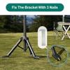 Gen 3 Starlink Tripod Stand with Pipe Adapter, Starlink Tripod Mount Gen 3, Height Adjustable Starlink Mount, Starlink Accessories for Yard Camping RV Travel view 3