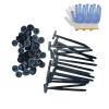 DGDXLMPNR Nylon Universal Cable Tie Buckle, Heavy Duty Self-Locking Nylon Zip Ties Holder, Multipurpose Plastic Cable Ties Tool for Car Daily(150pc)