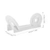 OSALADI Vinyl Records Storage Rack Cd Display Stand Desktop Organizer Vinyl Holder Record Storage Unit view 2