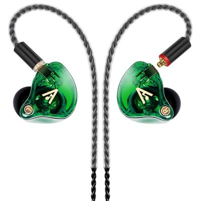Audiovance Vibes 202 HiFi Wired Earbuds, IEM in-Ear Monitor Headphones
