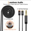 Audiovance Vibes 202 HiFi Wired Earbuds, IEM in-Ear Monitor Headphones view 4