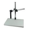 JOEBO Microscope Kit 76mm Diameter Microscope Trinocular Microscope Arm Boom Table Stand Holder Multi-axis Adjustable Microscope Lens Adapters(76mmx25mm White L) view 3