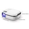 MVUYO New Tech 5G Mini Projector TD92 Native 720P Smart Phone Projector 1080P Video 3D Home Theater Portable Proyector(Basic Version) view 2