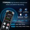 128GB Digital Voice Recorder Voice Activated Recorder with Playback - Upgraded Tape Recorder for Lectures, Meetings, Interviews, Audio Recorder USB Charge, MP3 view 3