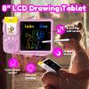 MoLingvora Writing Tablet with Bilingual Flash Cards for Kids, Spanish Pink view 2