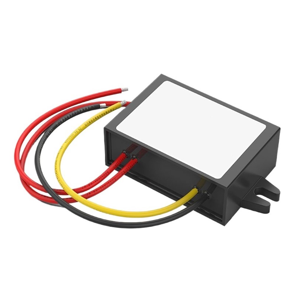 1pc AC24V to DC24V Power Supply Step-Down Converter 24V to 24V AC to Regulated Waterproof Module(Blue)