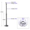 MVUYO 20-40cm Universal Projector Hanger Holder Projector Wall Support Ceiling Bracket Aluminum Rotatable Projection Mount Accessories view 4
