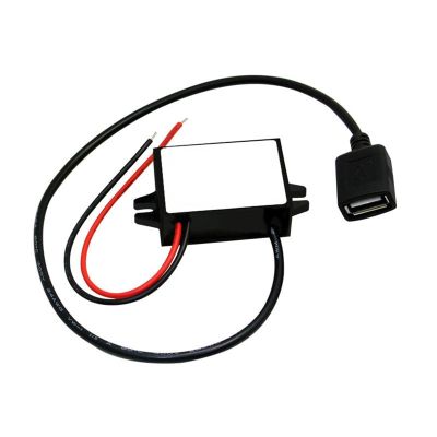 12V 24V 36V 48V 60V 72V to 5V 3A Inverter Converter Mini Micro Female USB Car Phone Charger Adapter for GPS DVR Recorder(USB,DC 20-72V)