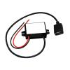12V 24V 36V 48V 60V 72V to 5V 3A Inverter Converter Mini Micro Female USB Car Phone Charger Adapter for GPS DVR Recorder(USB,DC 20-72V) view 1