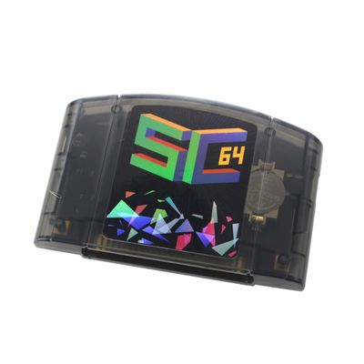 UYXOERA SummerCart SC64 Flash Cartridge Compatible with N64 Console, Open-Source Loader with USB-C and Support 64GB microSD Card