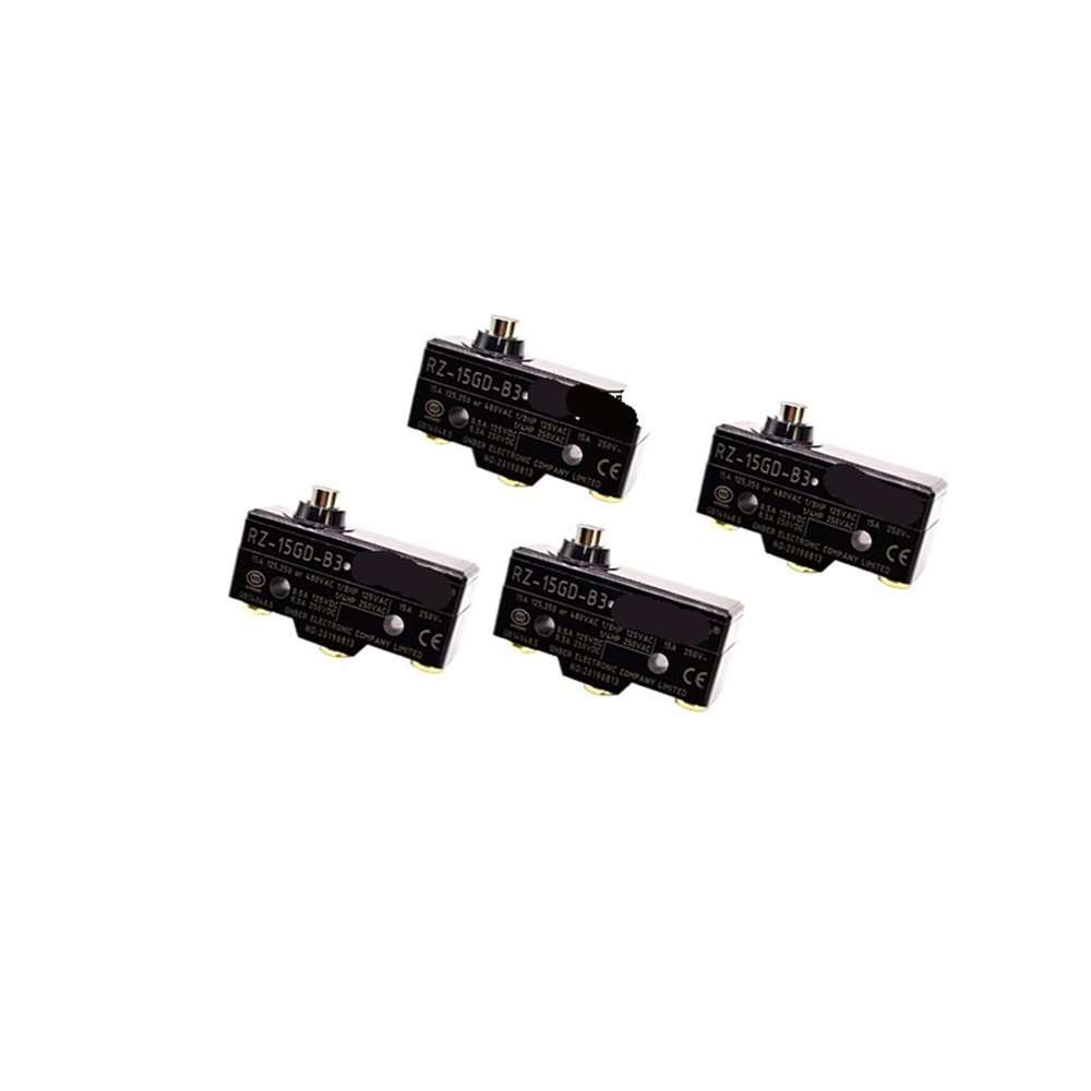 2PCS/lot Switch RZ-15GD-B3 RZ-15G-B3 RZ-15GD55 RZ 15GD B3 RZ 15G B3 15A Light Touch Plunger Short Button Type mich(RZ-15GD-B3)
