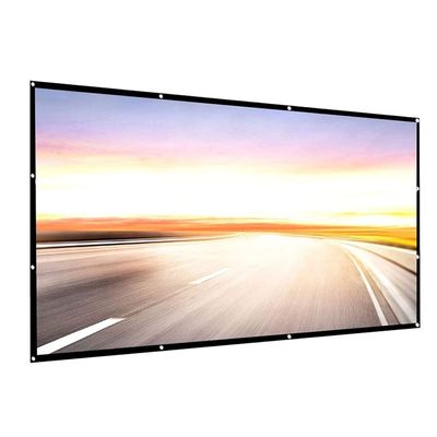 MVUYO 150 Inch Projector Screen Cloth Foldable Anti-Crease Projection Screen Movie Screen for Home Theater