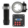 Microscope Kit 14MP 1080P Digital Microscope 130X C-Mount Lens Industrial Microscope Camera Microscope Lens Adapters(VGA Lens LED) view 1