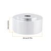 Briny River 4PCS Isolation Stand Feet Pad Aluminum Alloy Base Feet 20x20x10mm for Speakers CD Amplifier view 4