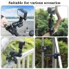 Secures Mount Bracket For Action Cameras Clamp Mount Enhances Filming Easy To Use Solution view 2