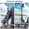 Secures Mount Bracket For Action Cameras Clamp Mount Enhances Filming Easy To Use Solution view 4