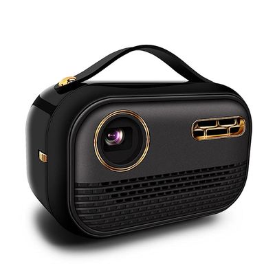 MVUYO Mini DLP Projector Portable Outdoor Movie Home Cinema for Smartphone