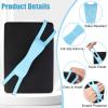 Dexspoeny 2 Pack Silicone Hand Straps for Kindle and Tablets, Secure Lightweight Finger Grip Holder for 4.7-8" Kindle Paperwhite/iPad/Samsung/Kobo/Oasis/Fire/Sony/Lenovo E-Readers (Blue+Green) view 3